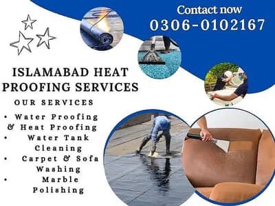 ROOF WATERPROOFING | HEAT PROOFING | WASHROOM LEAKAGE | WATER TANK – Other Services