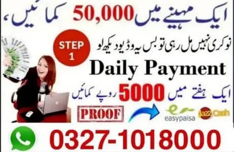 Part time/full time/Online/Assignments/Typing/Data entry/Student/Teach – Online Jobs