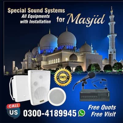 PA. Sound Audio / Audio Sound System Installation Services/Events – Other Services
