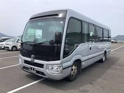 Rent a Coaster | Toyota coaster for rent | Hiace | BRV | Prado