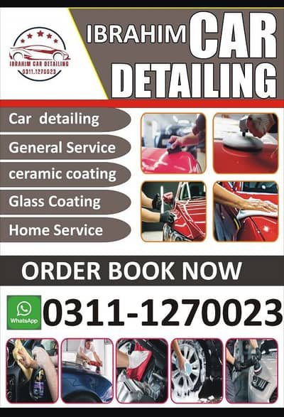 IBRAHIM Car Detailing Home service 0311-1270023 – Car Services