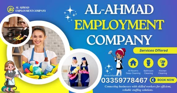 House maids , Maids , Baby Sitter , Chef , Cook , Patient Care ,Nurse – Maids