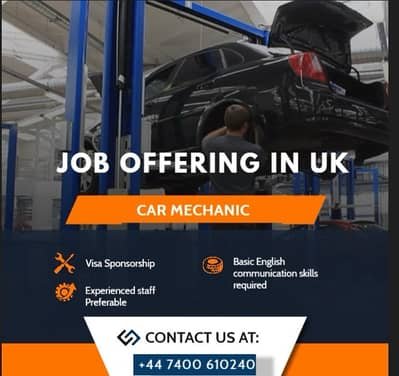 Car mechanic || UK Jobs || Urgent Hiring || Male Staff – Other Jobs
