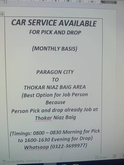 Monthly Car Service available (Toyota Passo Car) – Car Rental
