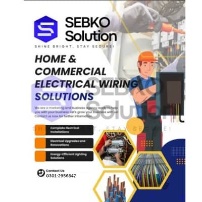 Solar Installation Home wiring Office Wiring Restaurants wiring – Other Services