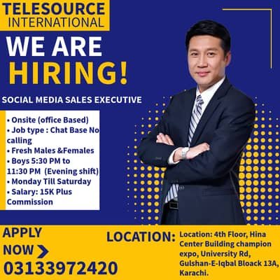 Social Media Sales Representative Required | JObs – Marketing Jobs