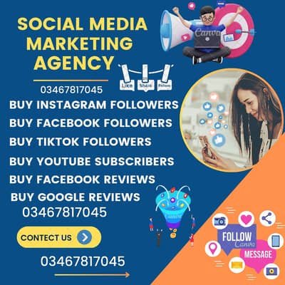 Instagram,Tiktok,facebook,youtube ,followers,likes,Social Media Servi