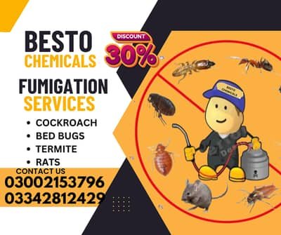 General Fumigation Termite Treatment Pest control services in karachi – Pest Control