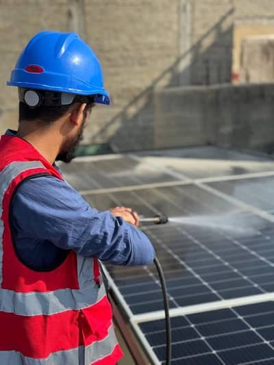 Solar Panel Cleaning Service in Karachi – Car Services