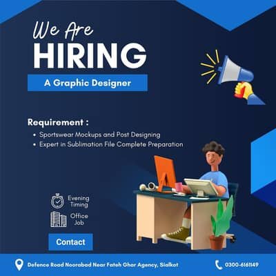 Graphic Designer Require 03006161149