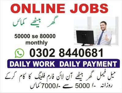 Home based online jobs male female students part time full time – Online Jobs