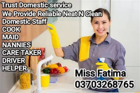 House maids , Driver, Baby Sitter, Chef , Cook , patient care , Nurse – Maids
