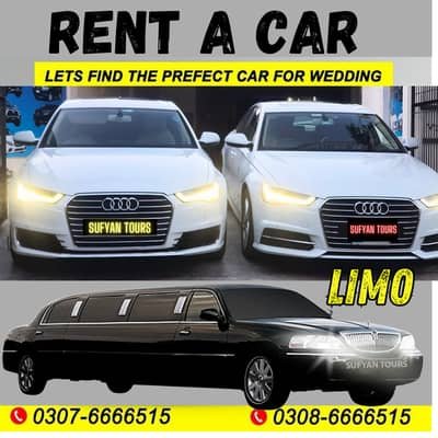 WEDDING CAR RENTAL PRADO, AUDI A6, V8, FORTUNER, LIMO RENT A CAR – Car Rental