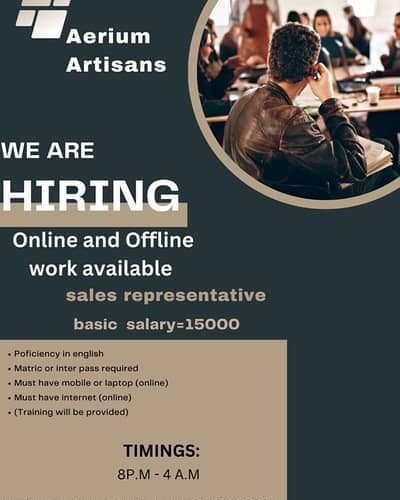 Hiring For Online Job || Call Center