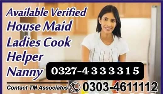 Available verified sheff maids helper nanny baby care cook – Babysitters