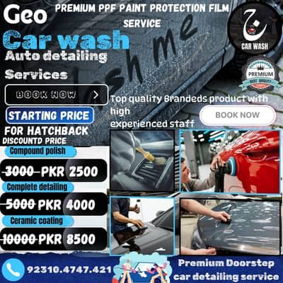 Car Detailing Service in Lahore /Paint Protection Film PPF – Car Services