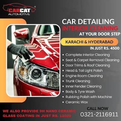Car Detailing & Interior Cleaning – Car Services