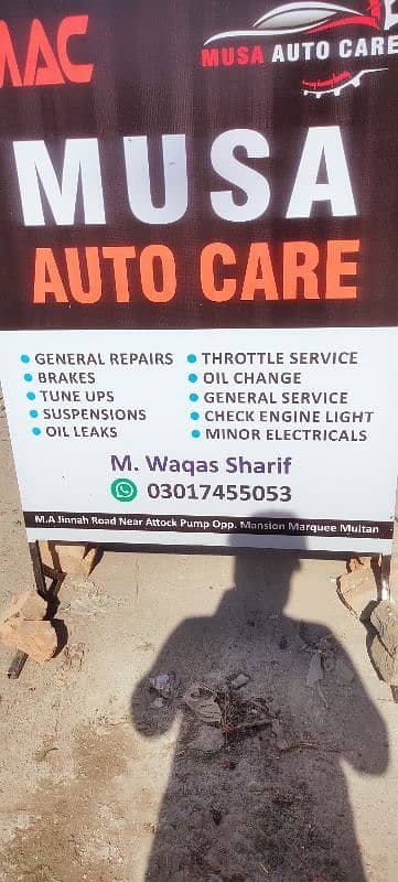 Musa Auto Care free oil change