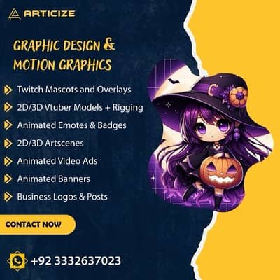 Elevate Your Brand with Stunning Graphic Design & Motion Graphics! – Other Services