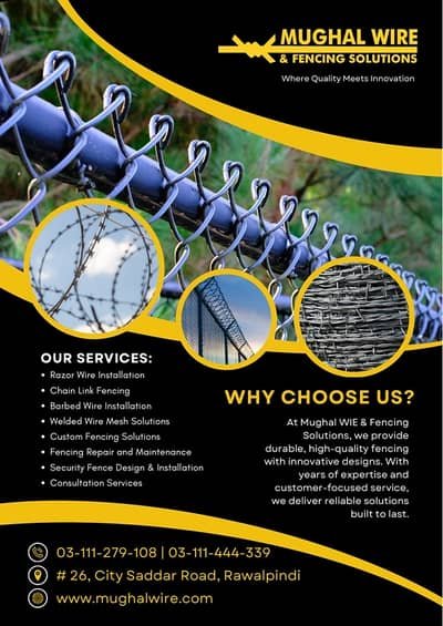 mughal wire & fencing solutions – Other Services