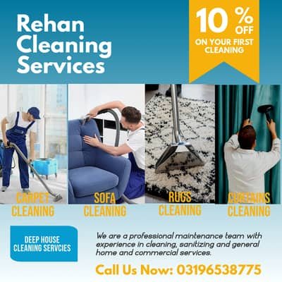 Sofa Cleaning Services/House Cleaning/Carpets/Rugs/Curtains/Mattress – Other Services