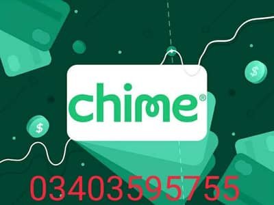 Chime///banking service available PAKISTAN LAHORE