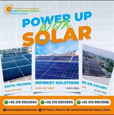 Eco green Solar limited private company