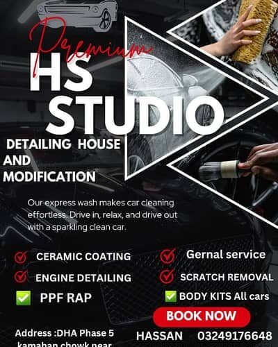 Detailing house. and modification (CERIMIC COATING) 3 YEAR. WARRANTY