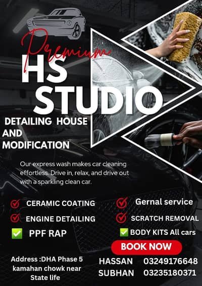 Detailing house. and modification (CERIMIC COATING) 3 YEAR. WARRANTY