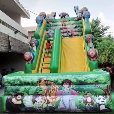 Jumping castle on Rent cotton candy Pop corn balloon’Decor 03324761001 – Event Services