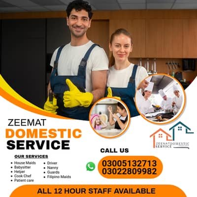 Maids Cooks Drviers Kitchen Helpers Babycare Babysitter Couple Chef – Maids