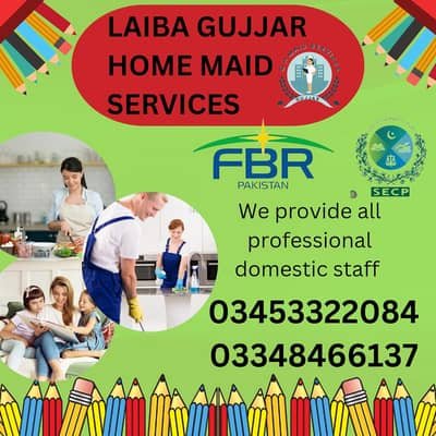 Maids / House Maids / Chef / House Cook / Baby Sitter maid available – Maids