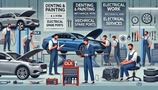 “Complete Car Care Services: Denting, Painting, Mechanical Work, , – Car Services