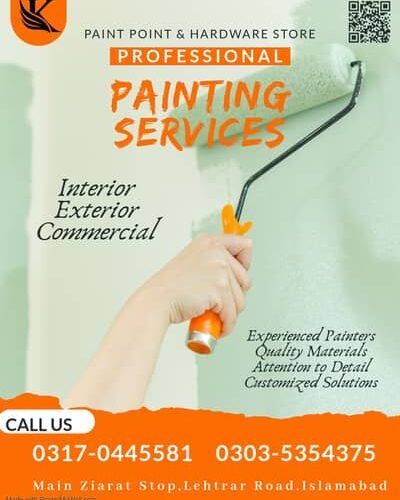 Painting Services Available/Painter/Paint work/Painter in Rawalpindi – Painters