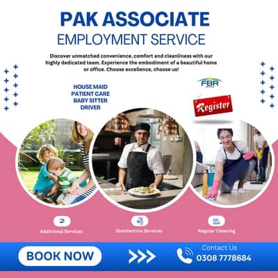 House Maids Baby Sitter Cook Drivers Chef Couple all Domestic staff – Babysitters