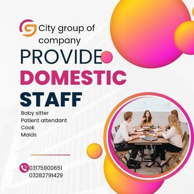 provide domestic staff – Maids