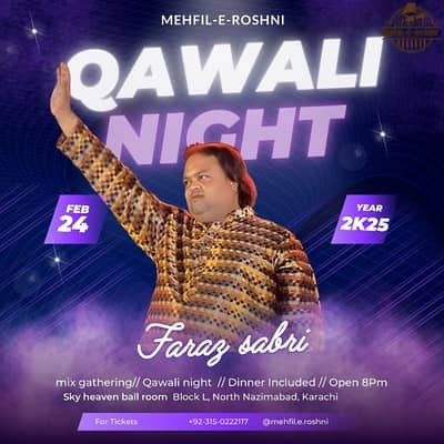 Qawali night Tickets – Event Services