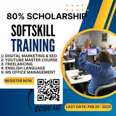 80% SCHOLARSHIP COUMPTER COURSES – Tuitions & Academies