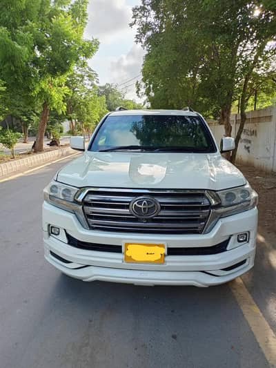 Bullet proof Land cruiser V8 Self drive or With driver in Lahore – Car Rental